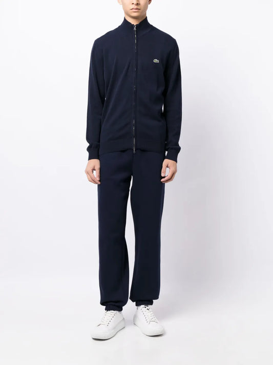 Lacoste Crocodile Logo-Patch Fleece Track Pants