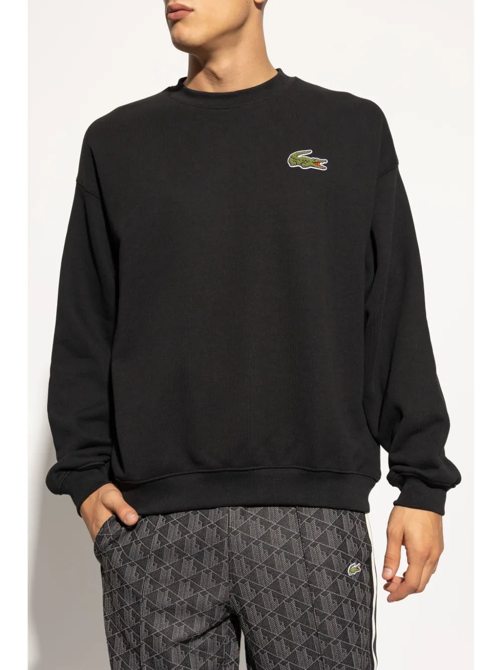 Lacoste Badge Fleece Sweatshirt