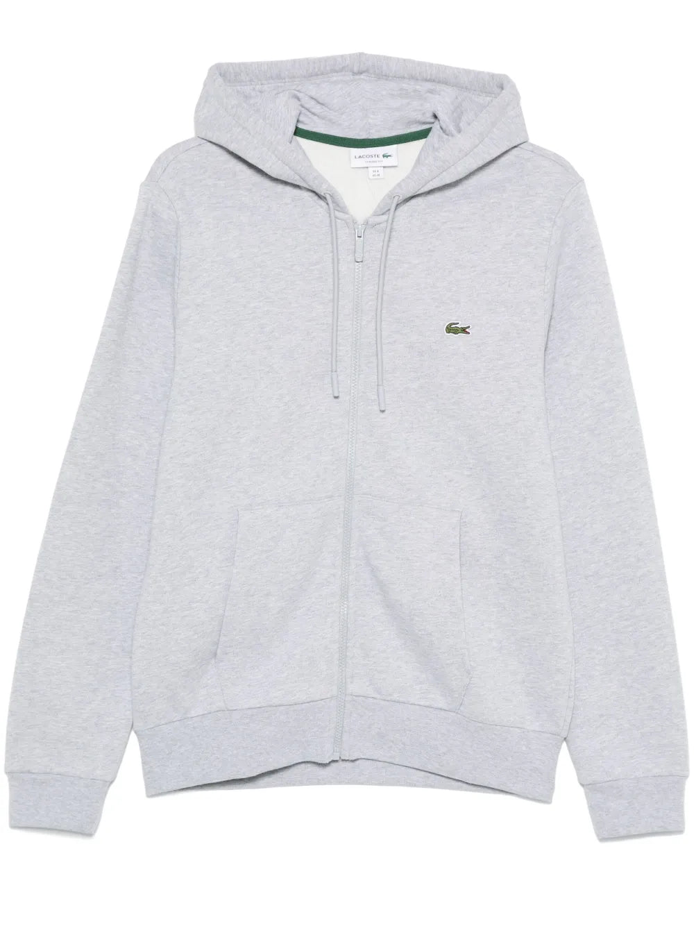 Lacoste Appliqué-Logo Zip-Up Hoodie