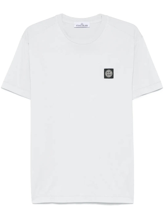 Stone Island Compass-patch cotton T-shirt