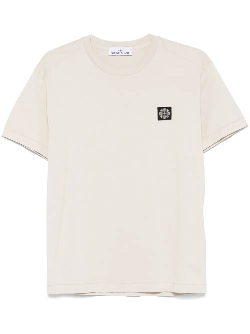 Stone Island Compass-patch cotton T-shirt