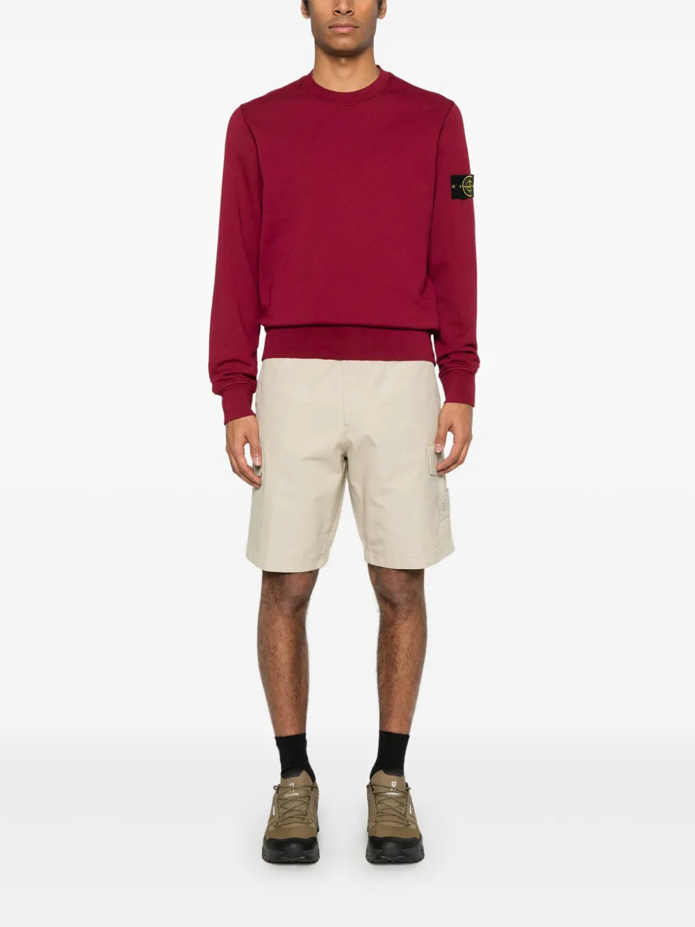 Stone Island Compass-patch Sweatshirt