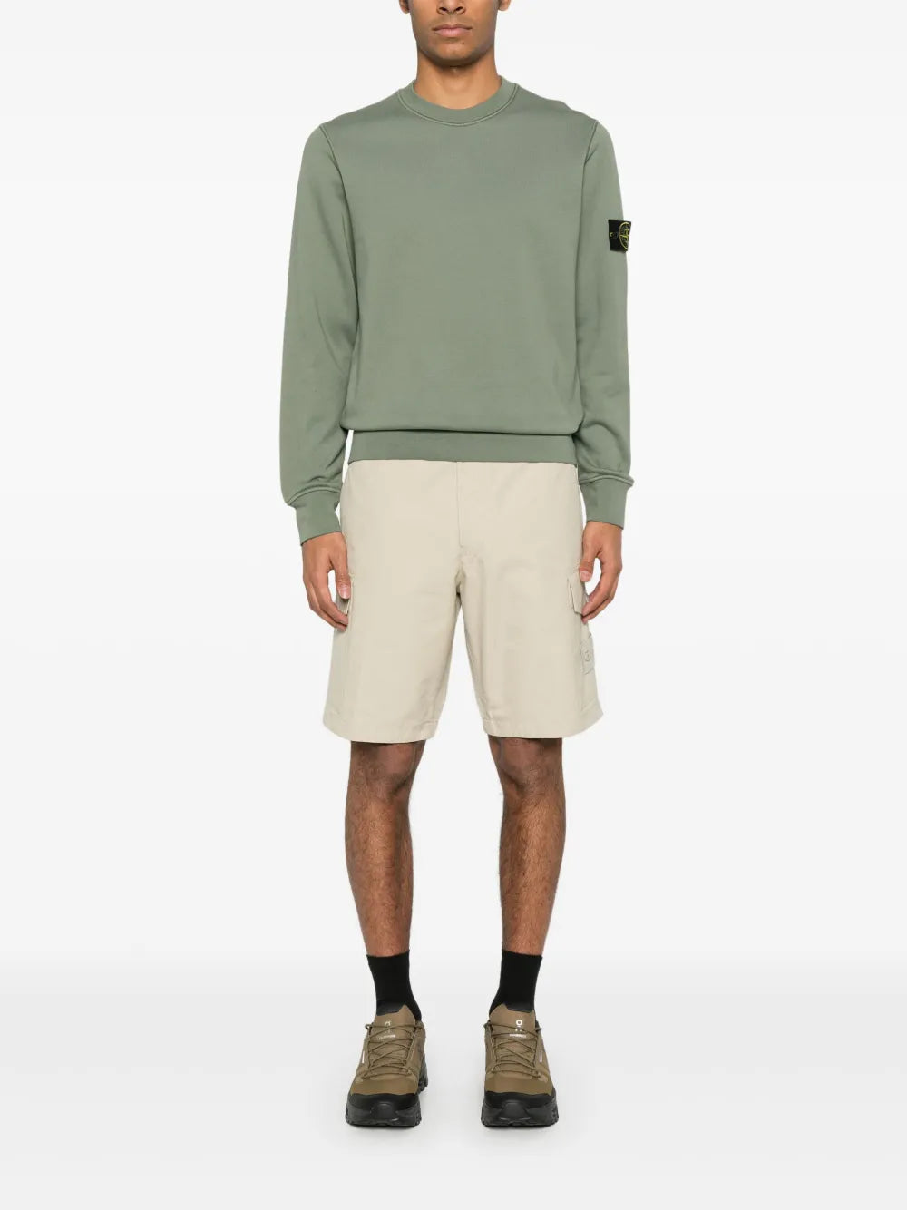 Stone Island Compass-patch Sweatshirt