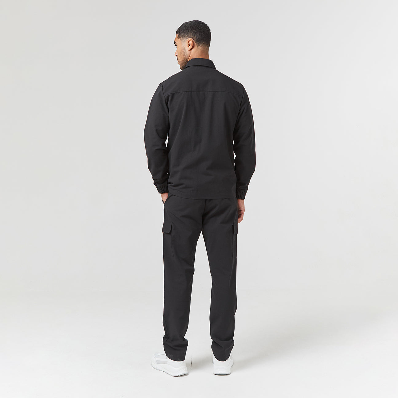 Open Cargo Pants - Black