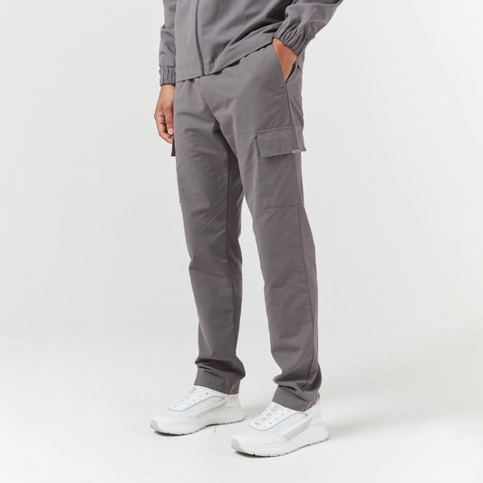 Open Cargo Pants - Gray