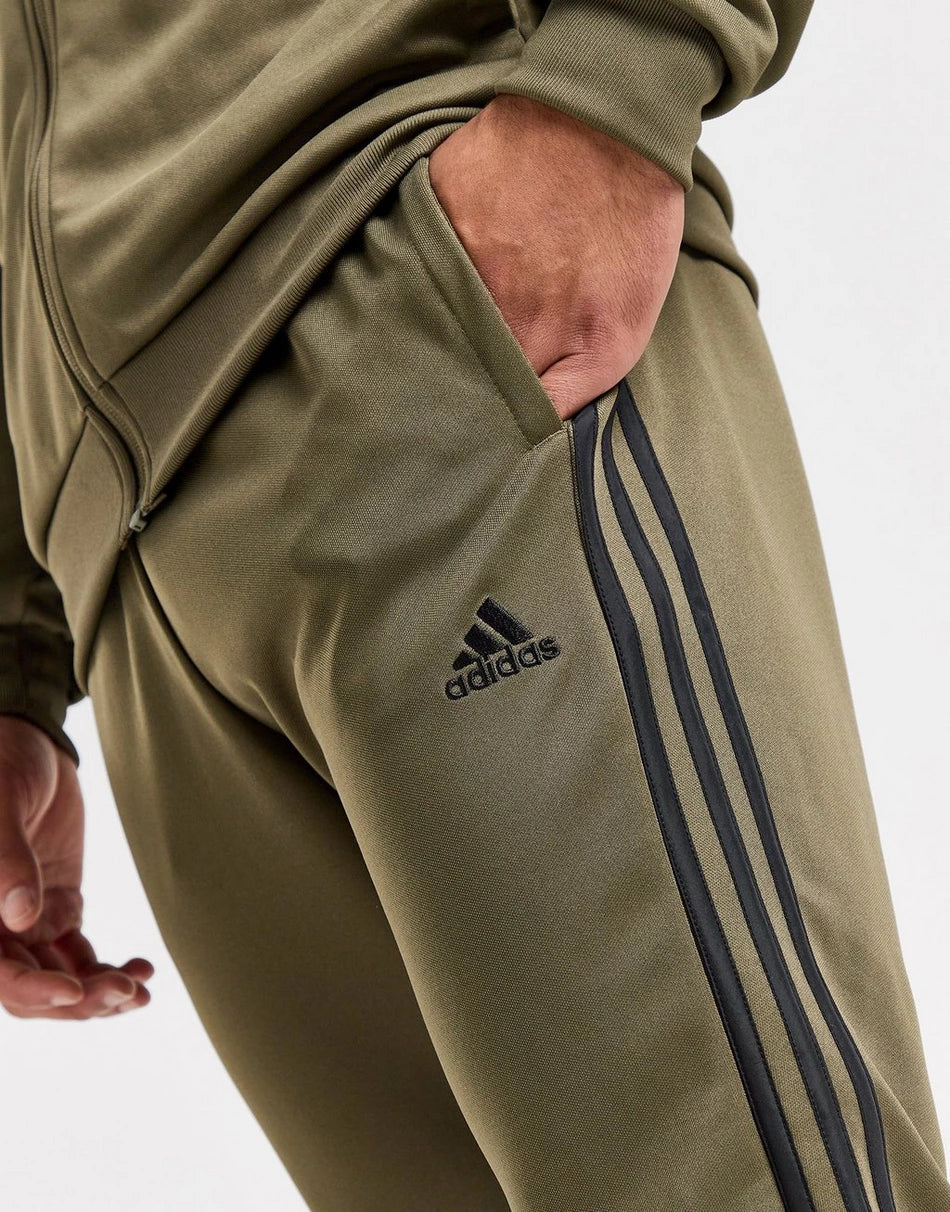 Adidas Men's 3-Stripes Doubleknit Tracksuit Set